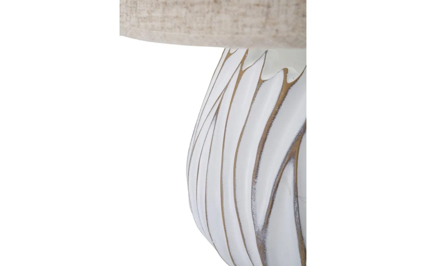 Bordslampor < Mauro Ferretti Natural Bordslampa 48cm Vit/Beige