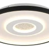Plafonder-Trio Lighting Nazar Plafond LED 40cm mattvit/mattsvart