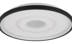Plafonder-Trio Lighting Nazar Plafond LED 40cm mattvit/mattsvart