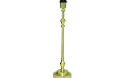 Lampfötter < Hallbergs Nelly Lampfot 52cm Borstad Mässing