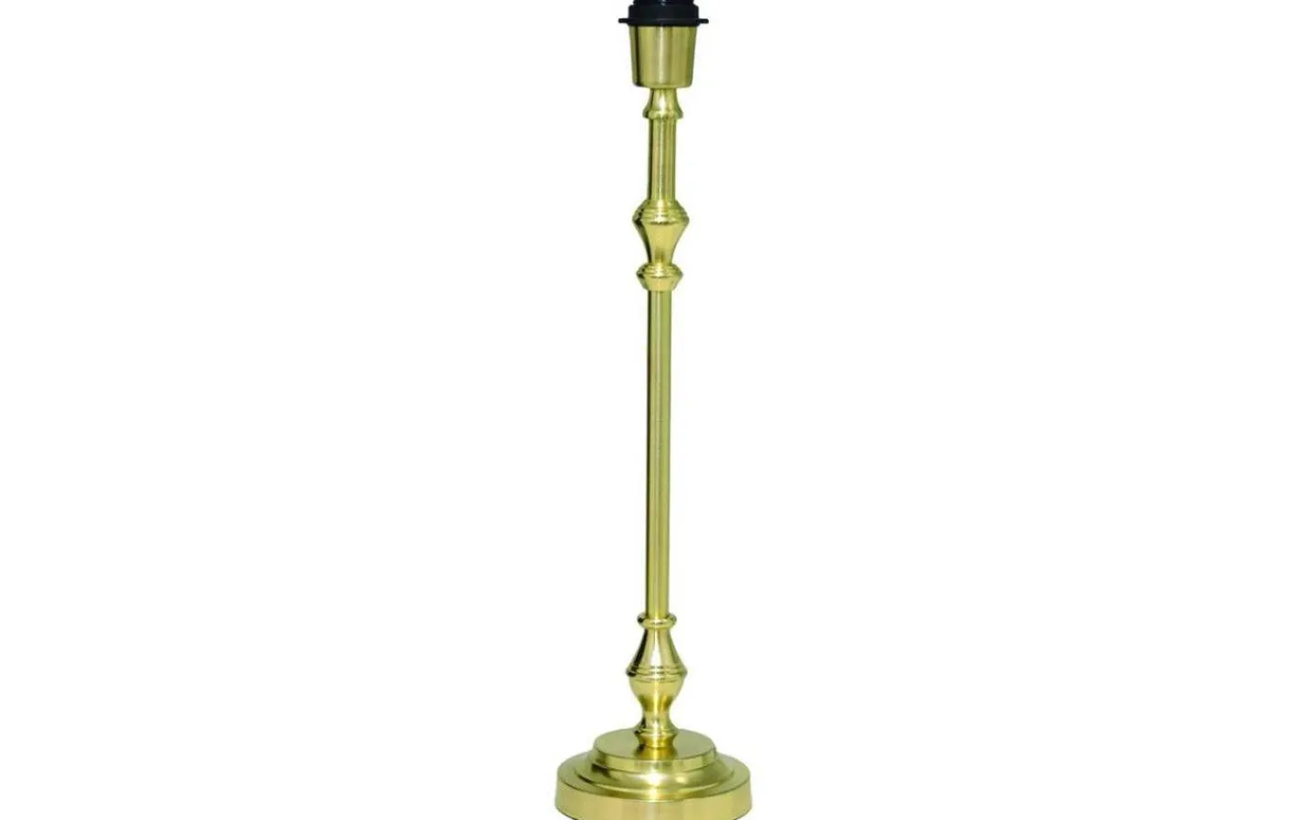 Lampfötter < Hallbergs Nelly Lampfot 52cm Borstad Mässing