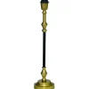Lampfötter < Hallbergs Nelly Lampfot 52cm Svart/Antik Mässing
