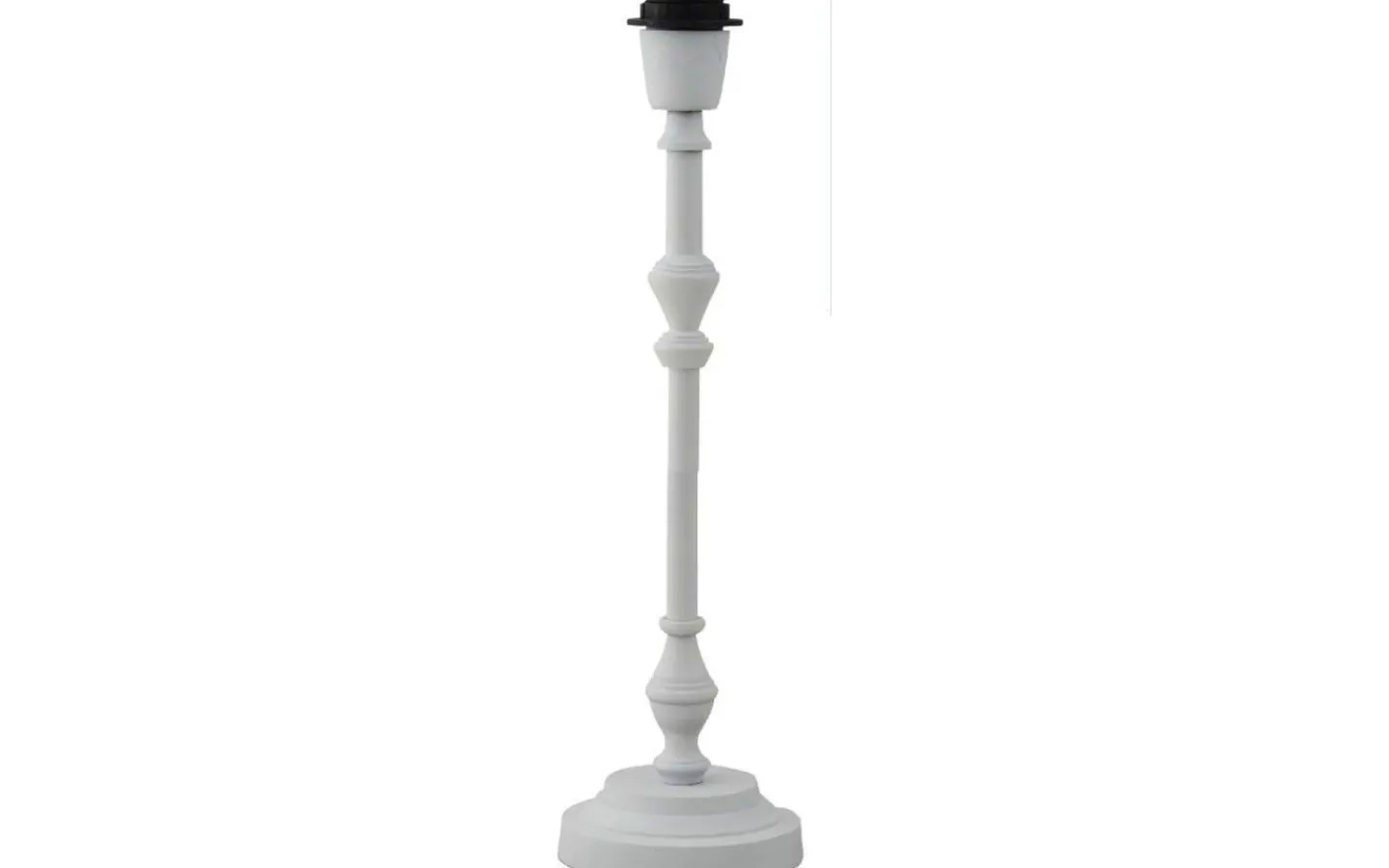 Lampfötter < Hallbergs Nelly Lampfot 36cm Vit