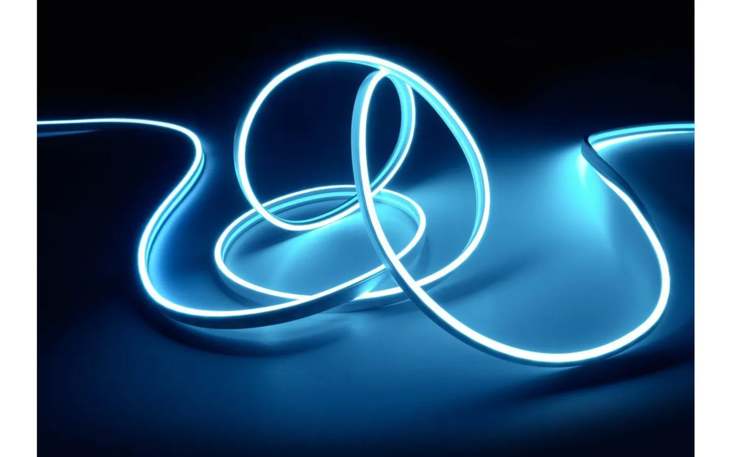 12V Led Slinga-Reality Neon LED-remsa 3m RGB+3000K Komplett Kit Vit