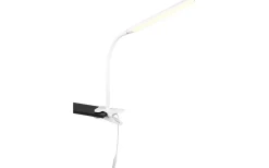 Klämlampor < Reality Nevada Klämlampa LED mattvit