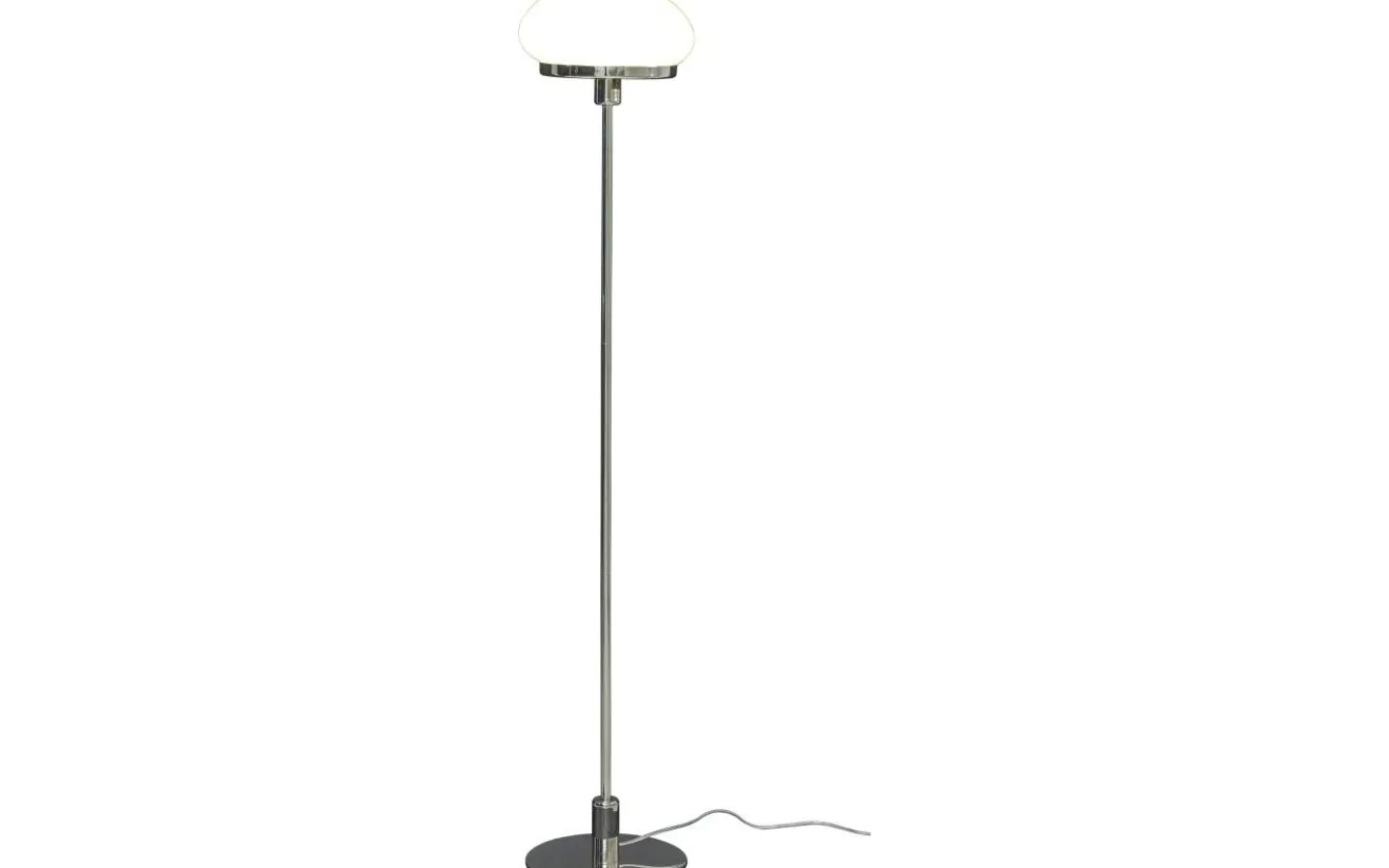 Golvlampor < Aneta New August Golvlampa 140cm Silver/Vit