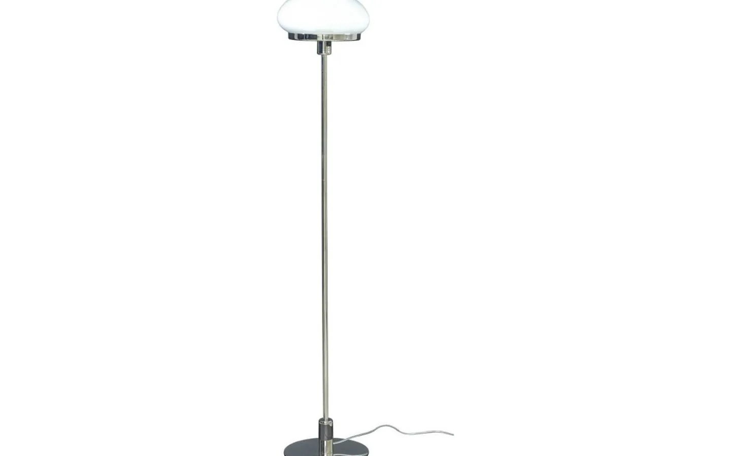 Golvlampor < Aneta New August Golvlampa 140cm Silver/Vit