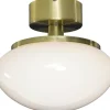 Plafonder < Aneta New August Plafond 27cm Matt Mässing