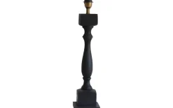 Lampfötter < Hallbergs Newcastle Lampfot 59cm Antik Svart