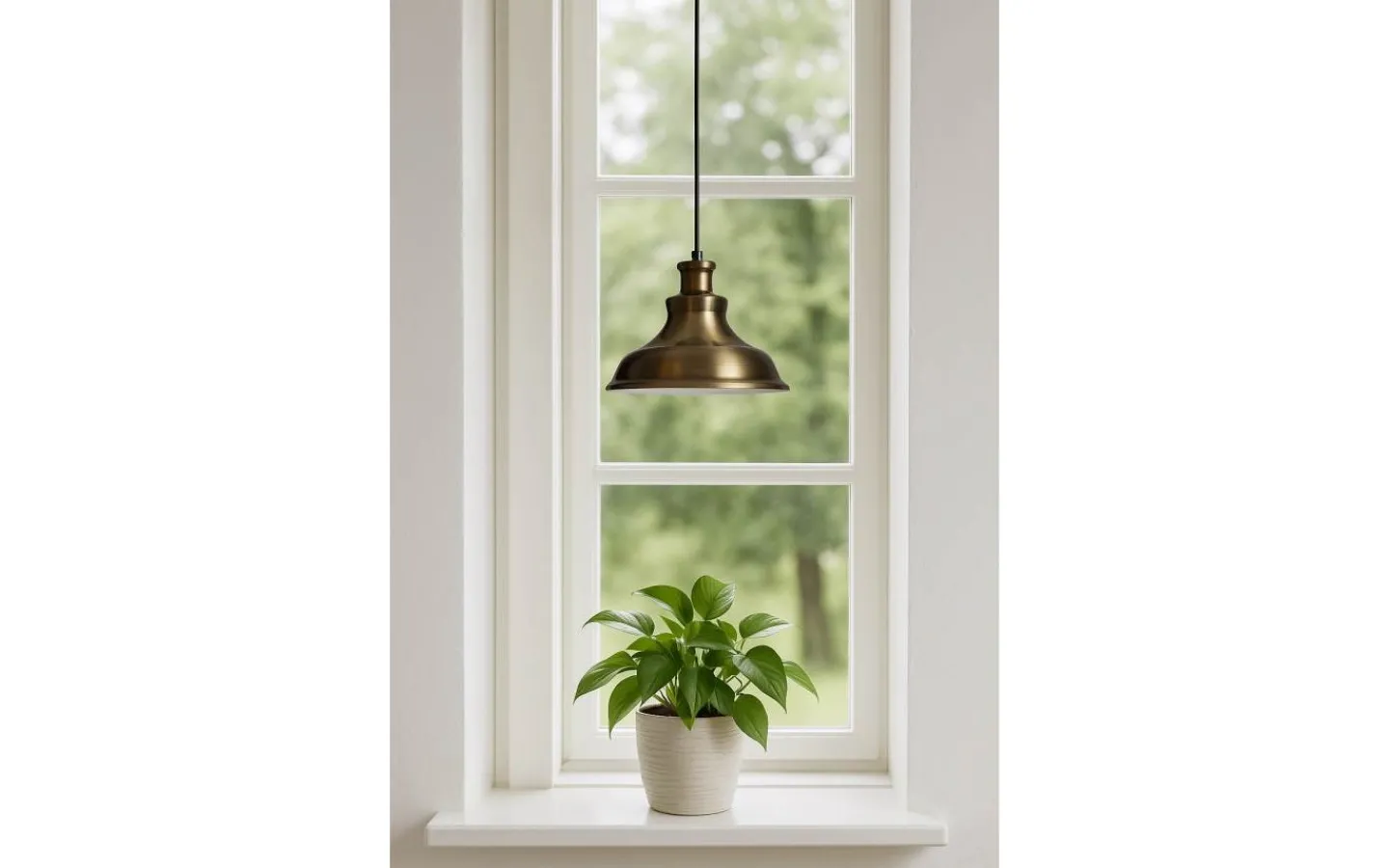 Fönsterlampor < Cottex New Haven Fönsterlampa Mässing