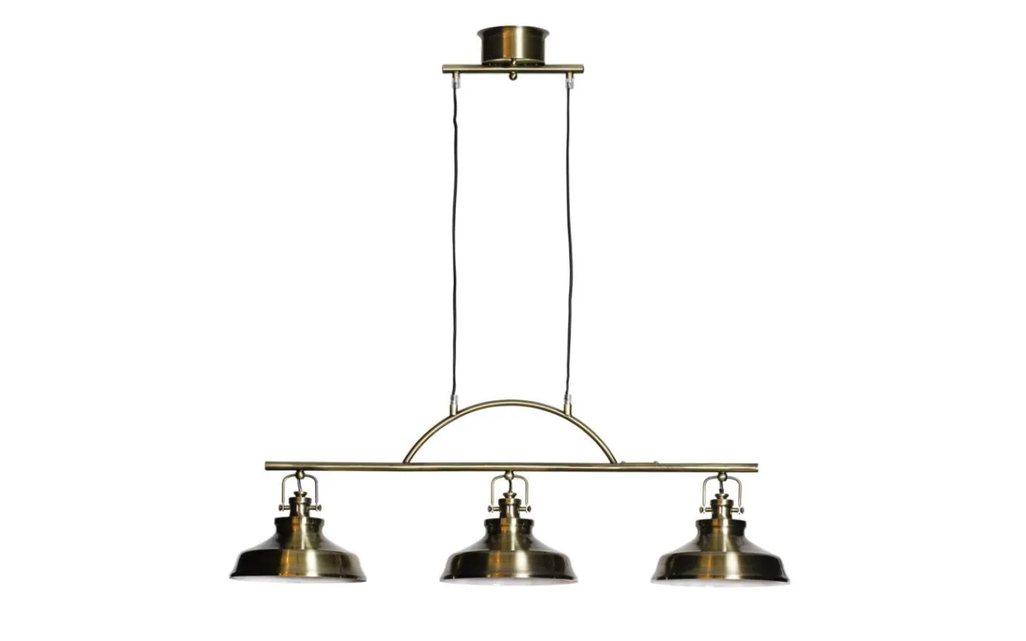 Avlånga Taklampor-Cottex New Haven 3L 96cm Mässing