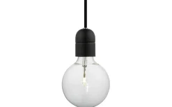 Sladdställ Med Sockel-Halo Design New Pendel Med E27-Sockel Svart