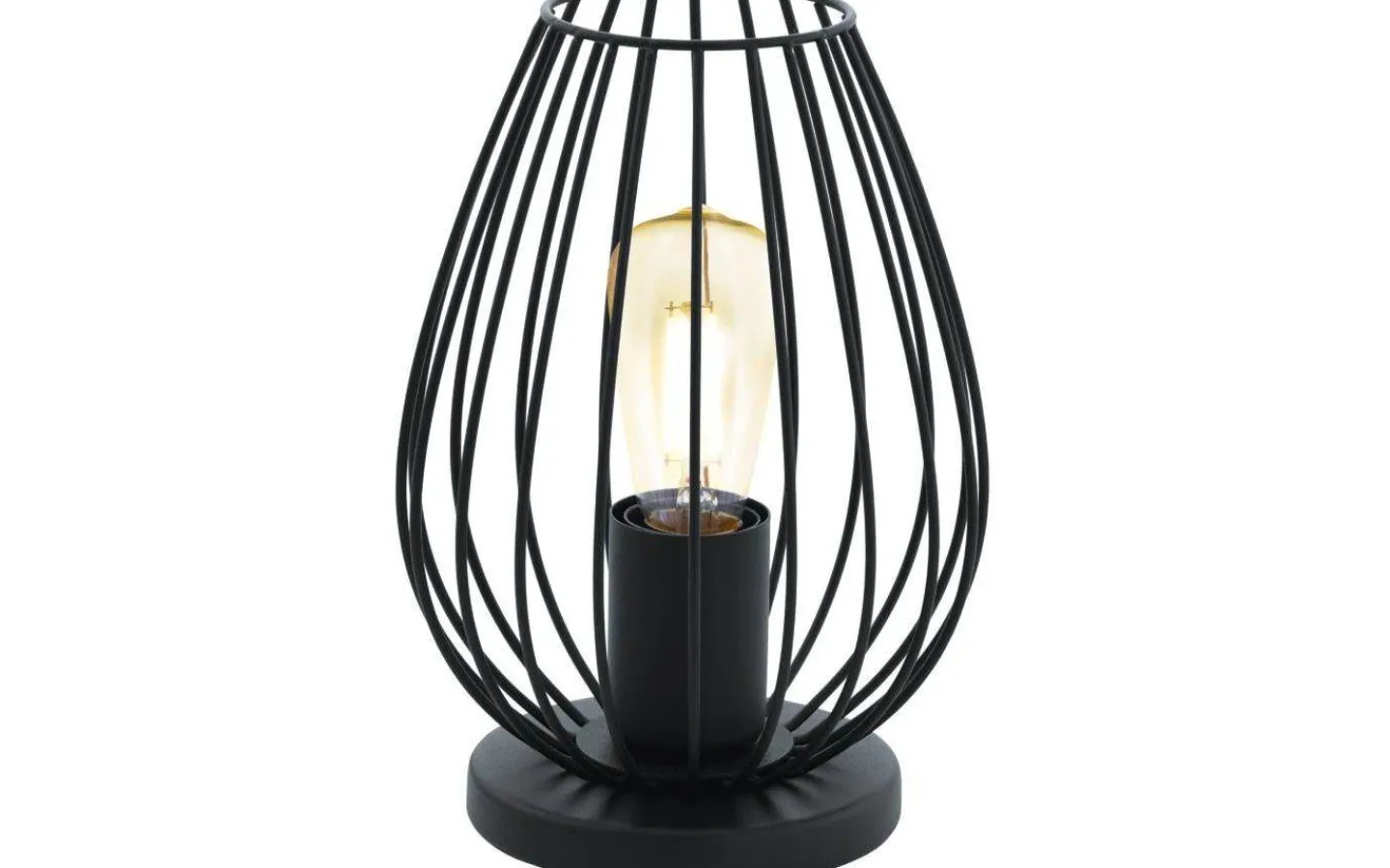 Bordslampor < Eglo Newtown Bordslampa 23cm Svart