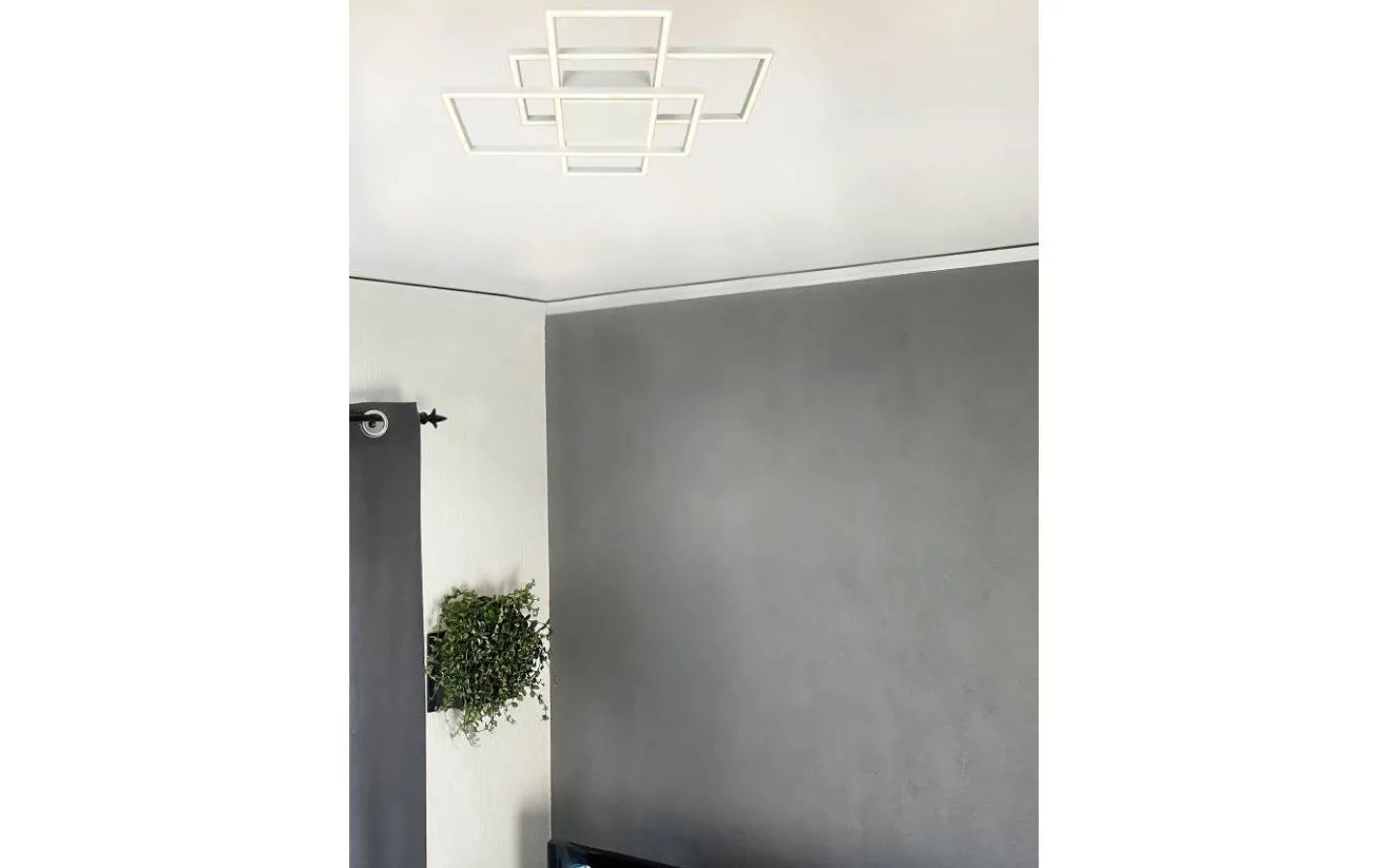 Hall & Trappa|Sovrum-Aneta New York Plafond 70cm LED 45W 3000K Vit