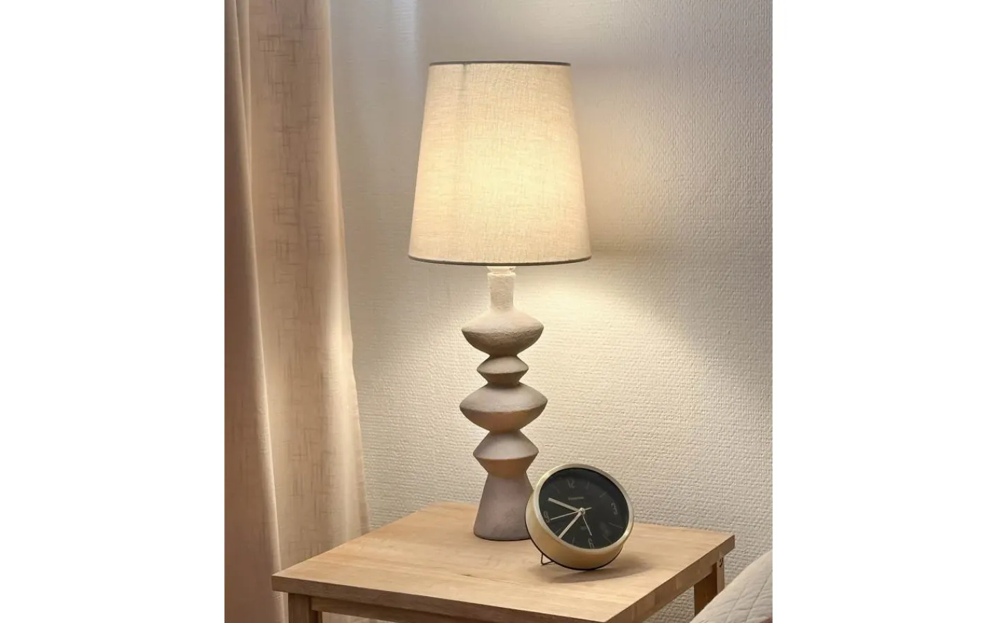Bordslampor < Aneta Nina Bordslampa 54cm Beige