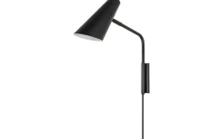 Läslampor-Dyberg Larsen Noa Vägglampa Svart