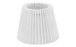 Plisserade Lampskärmar < Oriva Nody Lampskärm Ø16cm Veckad Vit