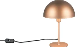 Bordslampor-Trio Lighting Nola Bordslampa 30cm E14 kaffebrun