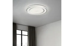 Plafonder-Trio Lighting Noriaki Plafond LED krom