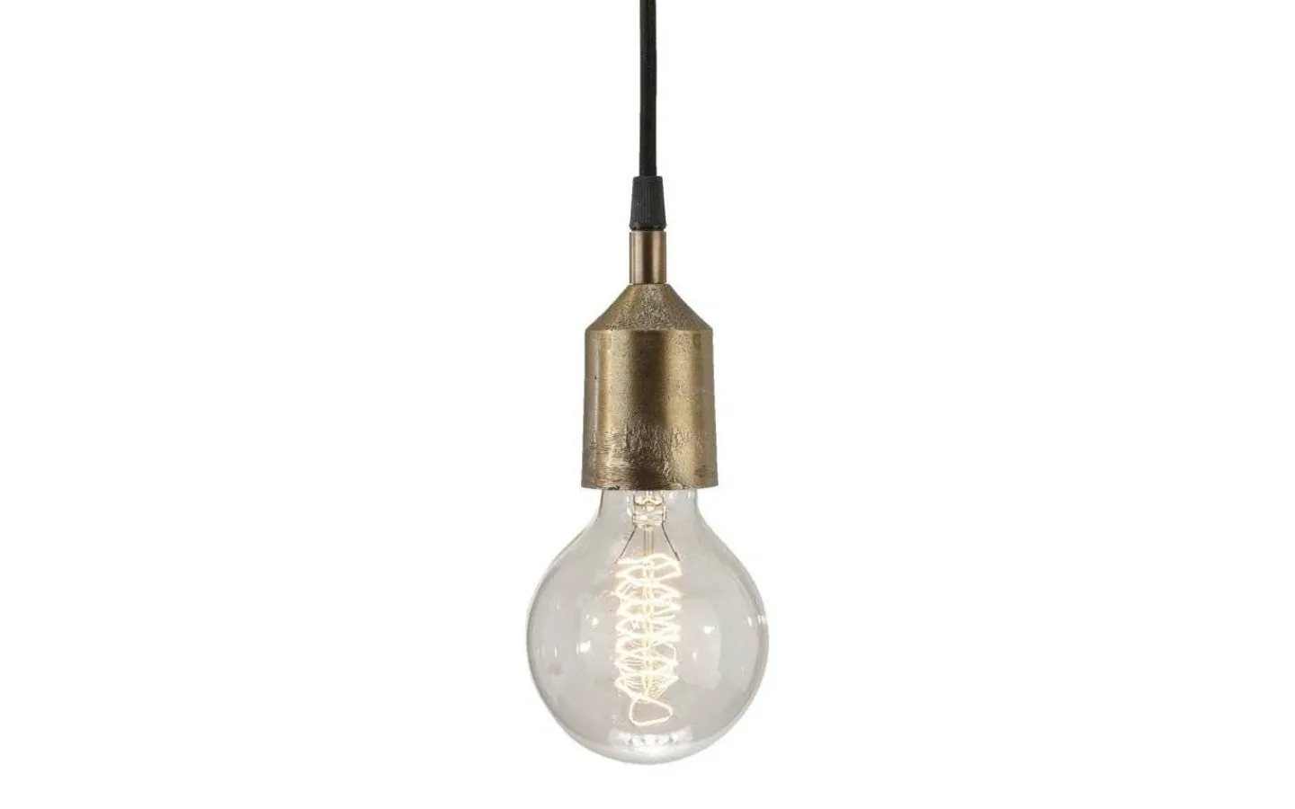 Sladdställ Med Sockel-PR Home Notice Takupphäng 9cm E27 3,5m kabel Råmässing