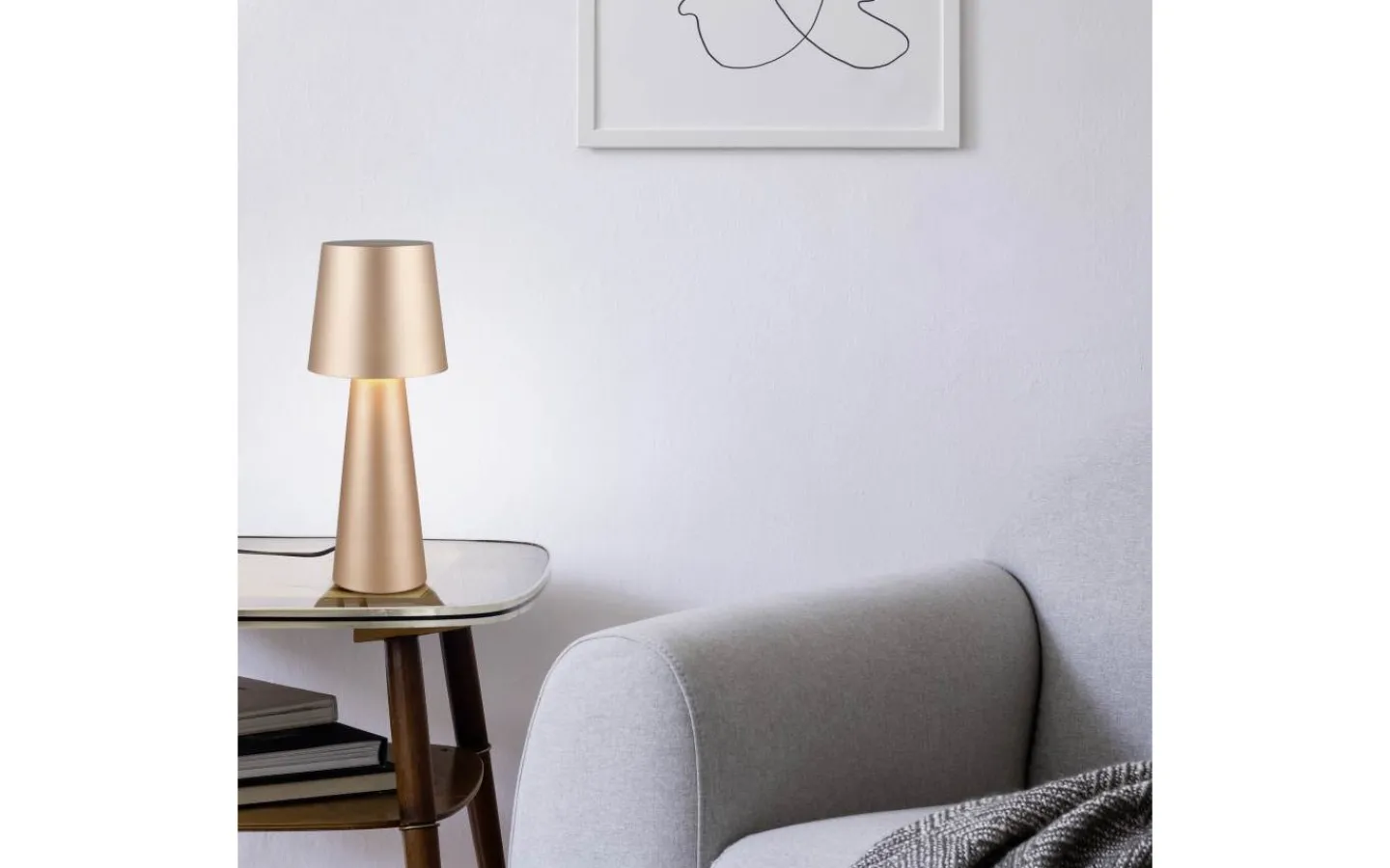 Bordslampor < Trio Lighting Nubisk Bordslampa E27 kaffebrun