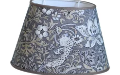 Ovala Lampskärmar-Hallbergs Nutcracker Oval Lampskärm 20cm Grå
