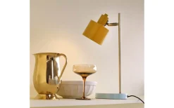 Skrivbordslampor < Dyberg Larsen Ocean Skrivbordslampa 43cm Curry/Mässing/Turkos