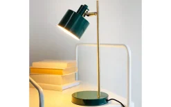 Skrivbordslampor-Dyberg Larsen Ocean Skrivbordslampa 43cm Mörkgrön/Mässing