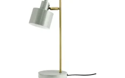 Skrivbordslampor-Dyberg Larsen Ocean Skrivbordslampa 43cm Oliv/Mässing