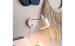 Läslampor-Dyberg Larsen Ocean Vägglampa Beige/Mässing