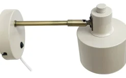 Läslampor-Dyberg Larsen Ocean Vägglampa Beige/Mässing