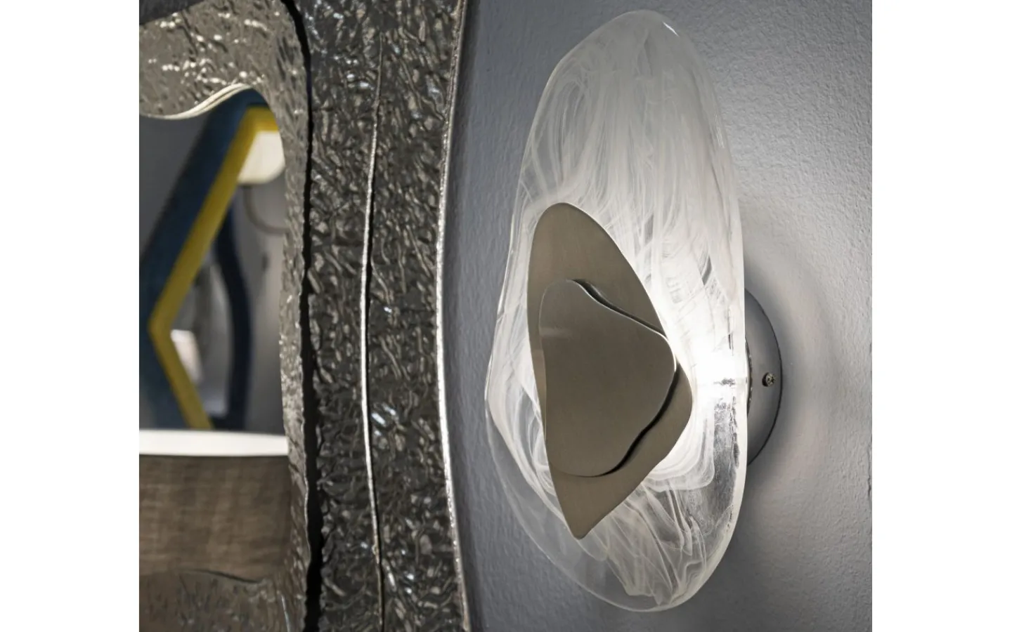 Lampetter < Mauro Ferretti Ocean Vägglampa 31cm Silver