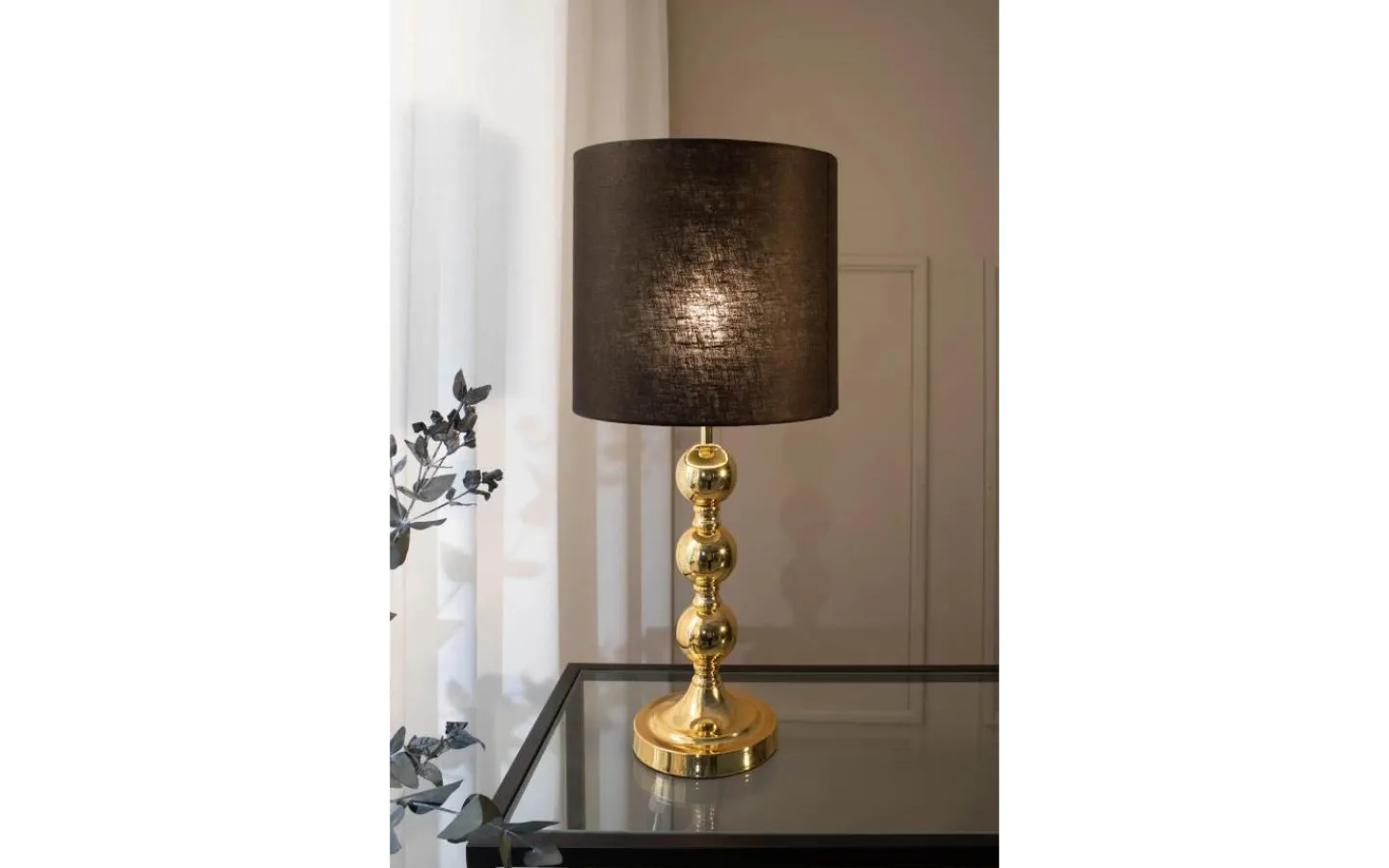 Bordslampor-Markslojd Octo Bordslampa 57cm Mässing/Svart
