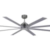 Takfläktar|Vardagsrum-Texa Design Octo Takfläkt 200cm Matt Nickel