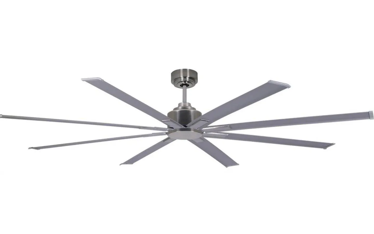 Takfläktar|Vardagsrum-Texa Design Octo Takfläkt 200cm Matt Nickel