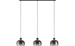 Avlånga Taklampor-Eglo Oilella Taklampa 95cm Svart/Grå