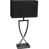 Vardagsrum|Sovrum < By Rydens Omega Bordslampa 69cm Svartkrom