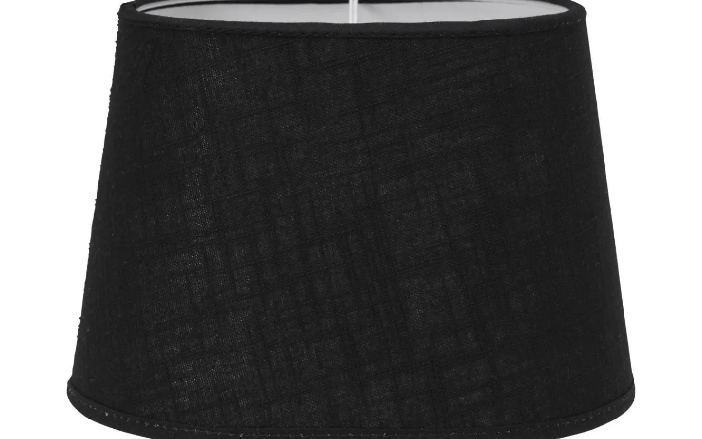 Ovala Lampskärmar-PR Home Omera Lampskärm Oval 20cm Classico Svart