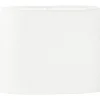 Ovala Lampskärmar-PR Home Omera Oval Lampskärm 27cm Franza Vit