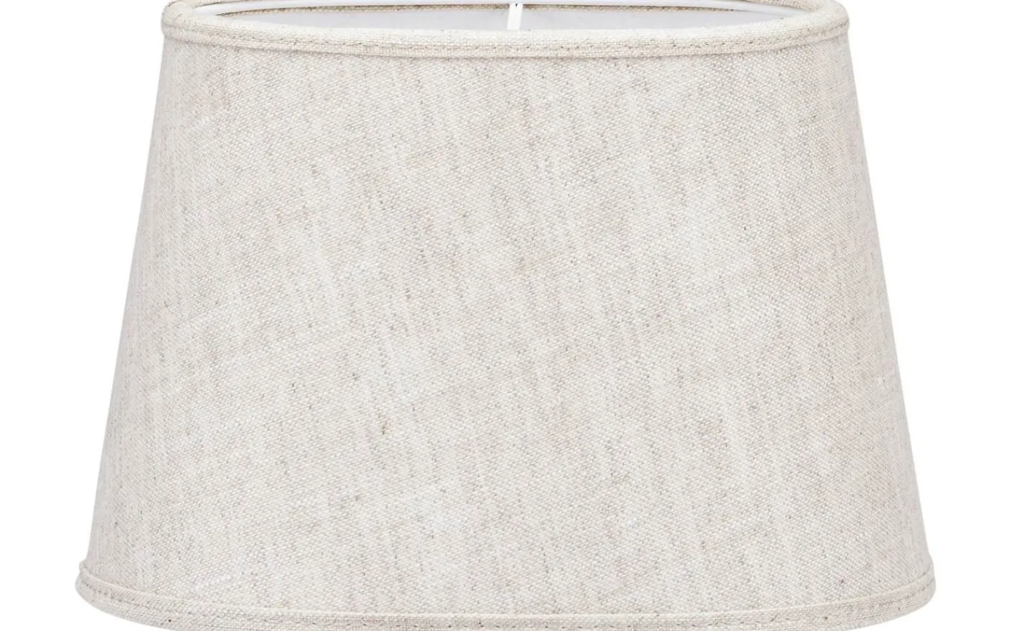 Ovala Lampskärmar-PR Home Omera Oval Lampskärm 20cm Lin Ljus Beige