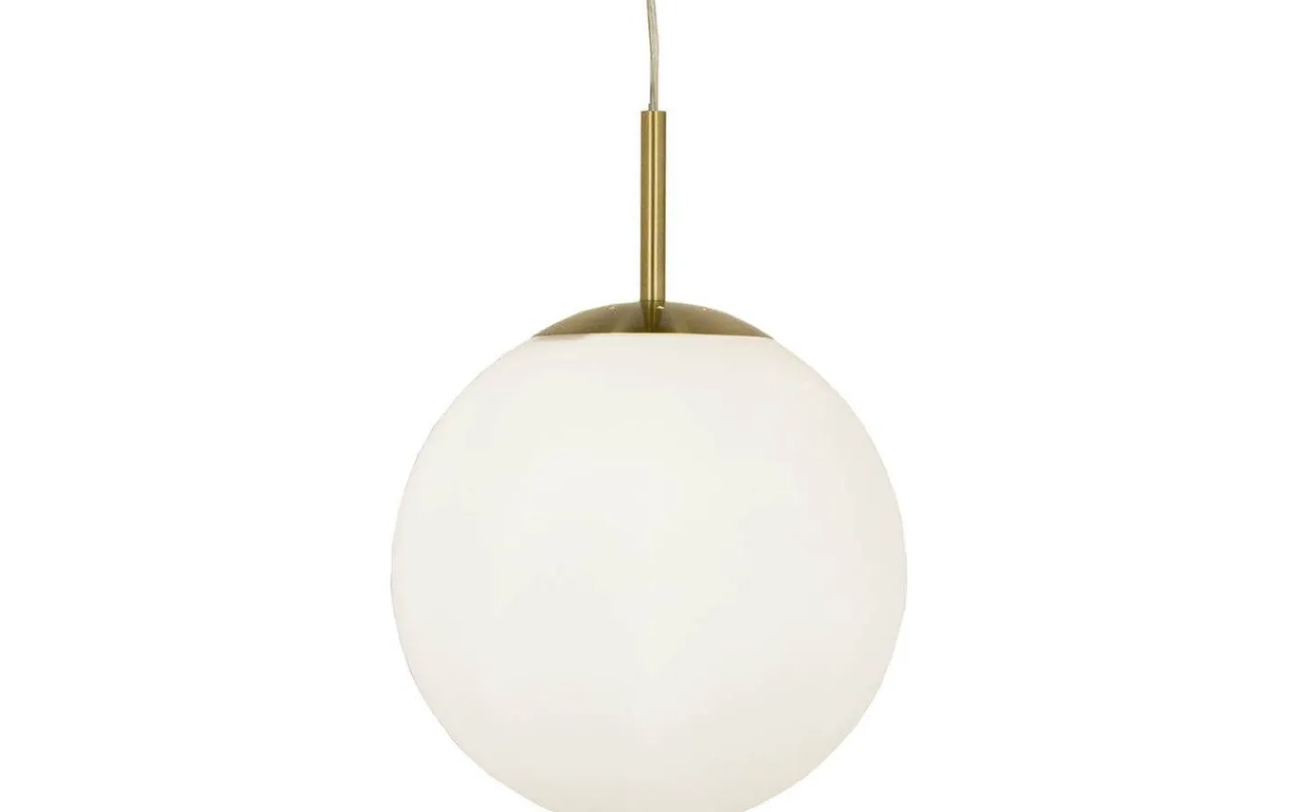 Kök & Matplats|Hall & Trappa-Aneta Opal Taklampa 30cm Matt Mässing