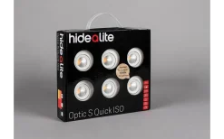230V Led Spotlights-Hidealite Optic S Quick ISO 6-pack Spotlight 2700K 4,5W Vit IP44