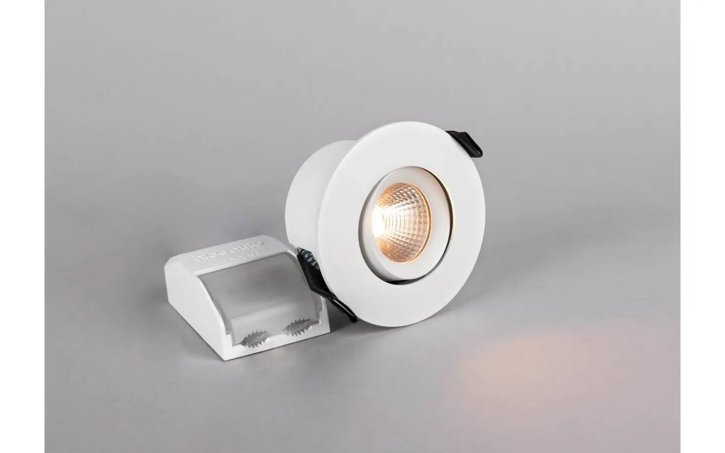 230V Led Spotlights < Hidealite Optic S Quick ISO 6-pack Spotlight 3000K 4,5W Vit IP44