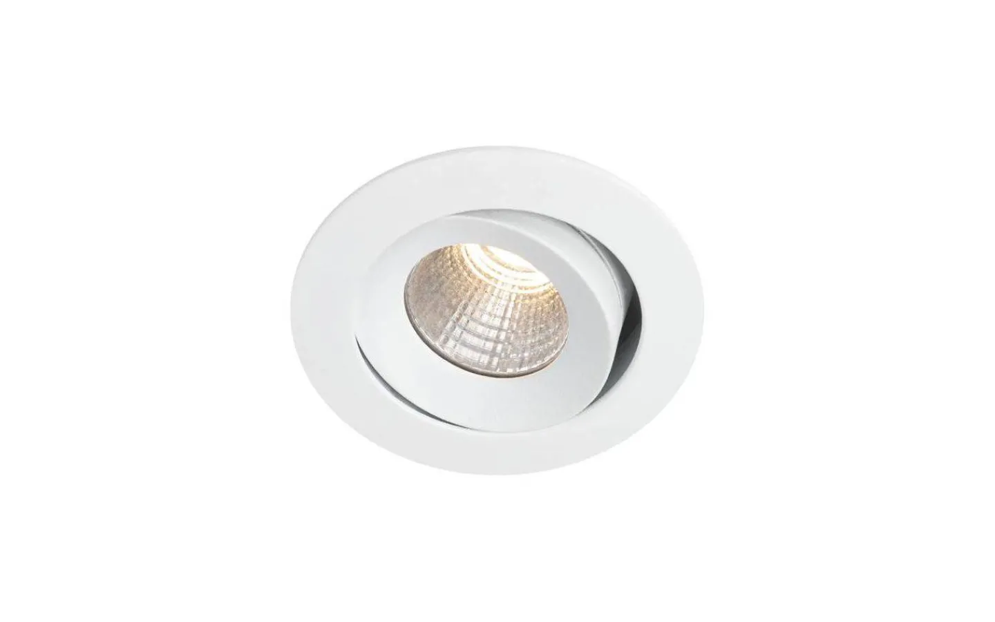 230V Led Spotlights < Hidealite Optic XS Tilt Spotlight 3000K 4W Vit IP44