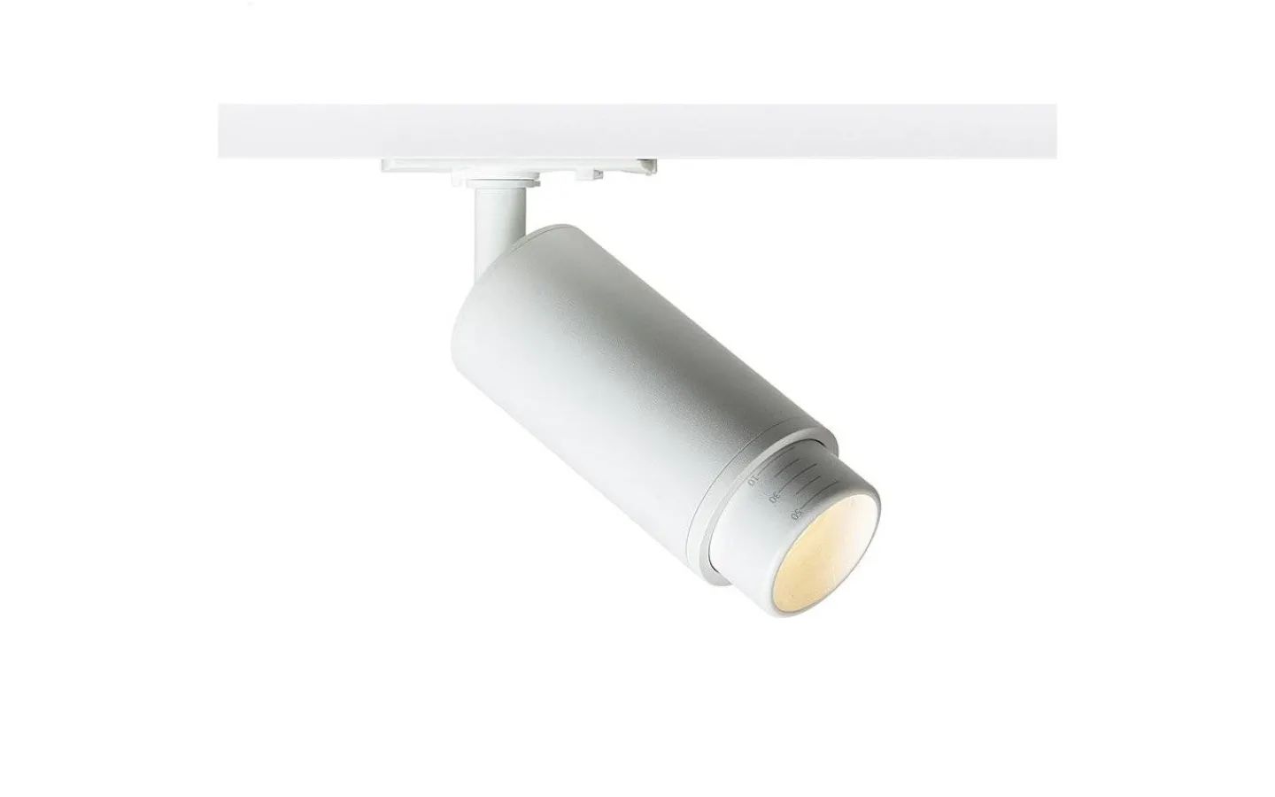 Skensystem < Rendl Optimus 1-fas Spotlight GU10 Zoom 10-50° Vit
