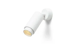 Takspot Med 1 Lampa-Rendl Optimus Takspotlight med Zoom 5,5cm Vit