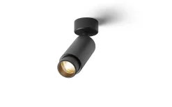 Takspot Med 1 Lampa < Rendl Optimus Takspotlight med Zoom 5,5cm Svart