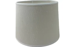 Enfärgade Runda Lampskärmar < Hallbergs Opulence Lampskärm Ø30cm Chalk