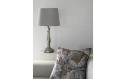 Enfärgade Runda Lampskärmar < Hallbergs Opulence Lampskärm Ø24cm Sterling