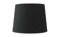 Enfärgade Runda Lampskärmar < Hallbergs Opulence Lampskärm Ø20cm Svart